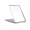 CHEERYMAGIC Portable Folding Mirror, Little Travel Mirror Pocket Compact Makeup Mirror for Make Up Hair Styling and Shaving 11.5 x 8 x 0.25cm Sil