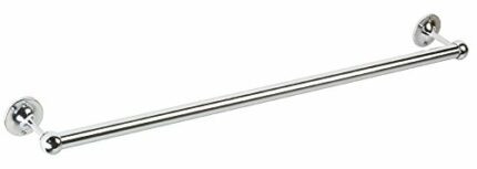 William Hopkins DC82434SB 19 mm x 600 mm Robin Chrome Plated Steel Towel Rail, 19 x 600 mm