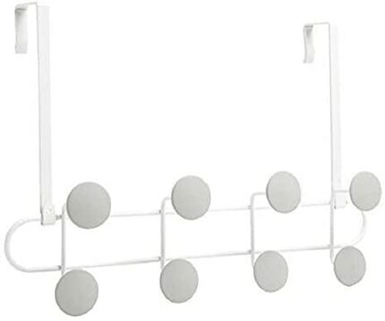 Umbra YOOK Over The Door 8 Hook White/Grey, 4er