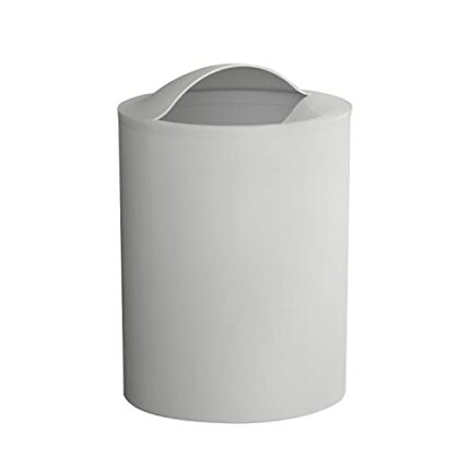 Gedy G-Eye White Paper Dispenser, Dimensions and Weight Basket 26.5 x 19 x 19 cm & 0.25 kg, Made in Thermoplastic Resins, Bathroom Bin Design R&D
