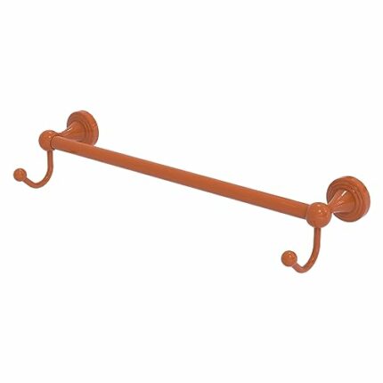 Allied Brass SG-41-24-HK-ASP Sag Harbor Collection 24 Inch Towel Bar with Integrated Hooks, Autumn Sparkle