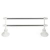 HIGOH Towel Racks, Towel Rail for Bathroom,Self-Adhesive Towel Holder Rack,Wall Mounted Towel Hanger,Bathroom Towel Bar with Suction Cup Bathroom