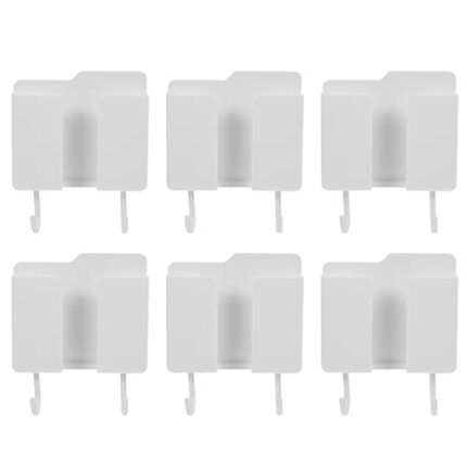 UKCOCO phone stand for desk, 6PCS Universal Remote Control Holder Punch Free Wall Mount Cellphone Organizer