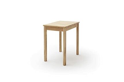 Robas Lund Solid Wood Table, Wild Oak, BxHxT 70x76x70 cm