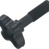 2PCS Plastic Fixing Screw Black M12 for Garden Swing Canopy Frame