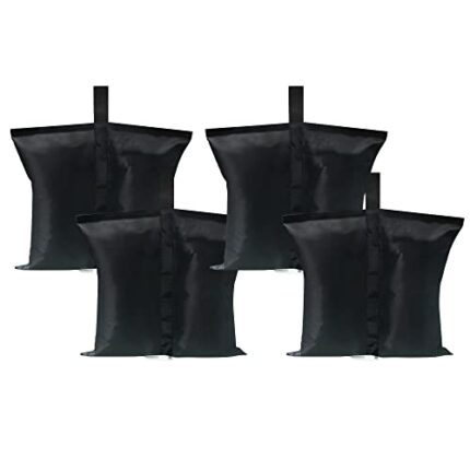 Gazebo Sand Weight Bags, Gazebo Weights, Industrial Grade Heavy Duty Double-Stitched Sand Weight Bags for Pop up Canopy Tent Sun Shades & Pop Up