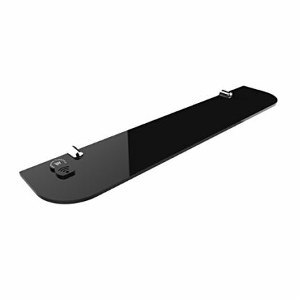Expression Products Straight Acrylic Safety Shelf 500mm x100mm, Bathroom, Bedroom, Office, Free Trolley Token Material Sample Included per Shipme