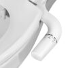Vantency Ultra-Slim Bidet Attachment for Toilet UK,Non-Electric Cold Water Bidet Toilet with Dual Nozzle,Adjustable Water Pressure,Rear/Feminine