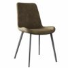 dining chair Kitchen Dining Room Furniture Chairs Matte Suede Leather Dining Chair with Backrest Water Proof PU Leather Lounge Side Chair Living