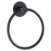 Hoomtaook Towel Holder Towel Ring Nail Free, Stainless Steel, Bathroom Accessories No Damage Adhesive Wall Mouted, Rustproof, Chrome Plated
