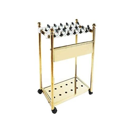 HIGOH Umbrella Stands Rack Umbrella Stand, Metal Umbrella Stand for Hotel Hall Made of Stainless Steel Umbrella Stand Made Ofwith Stand for Umbre