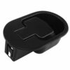 2X Black Chair Sofa Couch Release Lever Replacement Handle Durable Recliner Oval