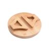 Sofa Arm Tray Foldable | Wooden Armrest Tray | Round Sofa Arm Table Cup Holder, Wooden Sofa Clip Tray for Drinks, Remote Control, Snacks