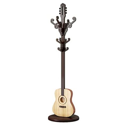 EYHLKM Solid wood hanger floor bedroom creative coat rack bedroom corner home living room removable hanger