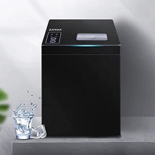 RJJ Ice Maker Small Household/milk Tea Shop KTV Commercial Large Ice Maker Automatic Ice Maker