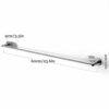 Towel Rack 60cm Single Shot Stainless Steel Towel Holder No Drilling 3M Glue Towel Rail Hardware Pendant for Bathroom Shower Kitchen