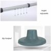 Bath Stools,Old Man Shower Bathing Chair Seat Non-Slip Bath Stool Old Multi-Function Bathroom Bath Bench Aluminum Alloy-Load-Bea150Kg