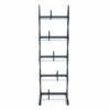 Atlantic 64835195 Mitsu 5 Tier Media Rack 130 CD Multimedia Black