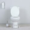STAUBER Best Potty Stool - Squatting Toilet Stool (Clear Acrylic, Unassembled)