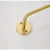 FVRTFT wall-mounted towel rack fixed rack antique gold finished single bathroom towel rack bathroom hotel kitchen dish cloth hand towel bar-60CM