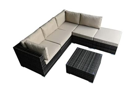 Homeflair Modular 5 Seater Corner Sofa Set