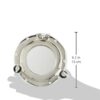 Aluminium Porthole Mirror, 15 cm