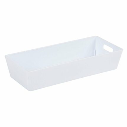 Wham Studio Tray 11x25cm Rectangular 2.01 Ice White