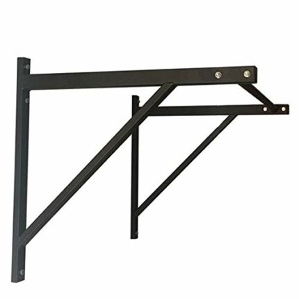 ZXYWW Heavy Duty Wall Mounted Pull Up Bar, Strength Training Equipment Chin Up Bar for Indoor Home Gym Exercise, 47X35x23 Inch