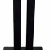 Monolith 28 Inch Speaker Stand (Each) - Black | Supports 100 lbs, Adjustable Spikes, Compatible With Bose, Polk, Sony, Yamaha, Pioneer and others