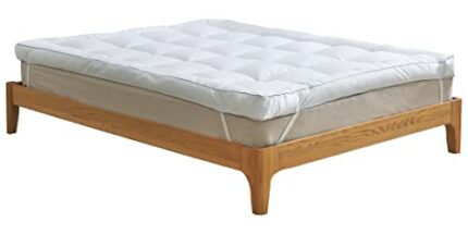 OpulentDreams Mattress Topper with 400-Gsm Filling - 30 CM Extra Deep - Soft and Extra Thick (Double)