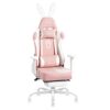 JOYFLY Computer Chair, High Back Gaming Chair for Adults Ergonomic Gamer Chair with Footrest, Office Chair with Height Adjustment, Headrest and L