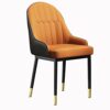 dining chair Kitchen Dining Room Furniture Chairs Modern Water Proof Suede High Back Soft Seat Armrests Dining Chair For Office Lounge Dining Kit