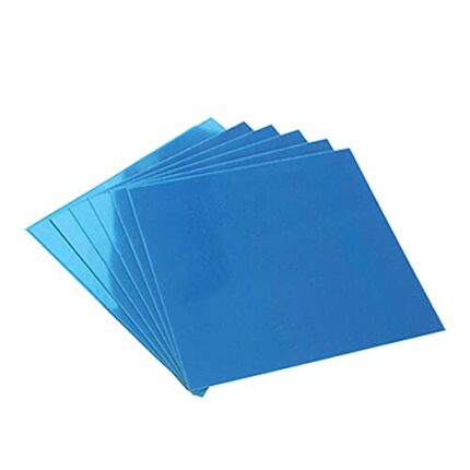 Tokenhigh Tiles Mirror,16 pieces Flexible Mirror Sheets Self Adhesive Non Glass Mirror,Adhesive Mirror DIY surface decoration,for Baby Kids Playr