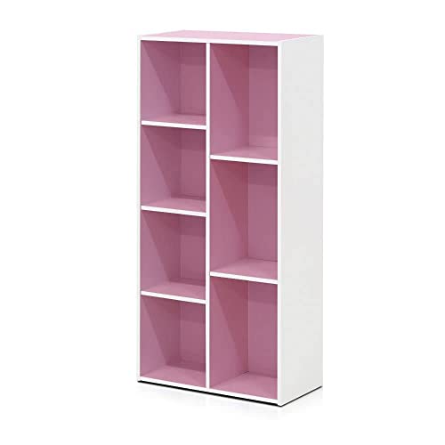 Furinno Luder Bookcase/Book/Storage, 2-Tier, White