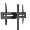 One For All Solid Table top TV Stand – Screen Size 32-65”- LCD/LED/Plasma/OLED/QLED TVs – 90° Swivel and 15° tilt motion - Height adjustable – Ma