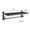 HIGOH Towel Racks, Bathroom Towel Rack Wall Mounted Towel Holder,Aluminum Bathroom Accessories Towel Rack,Towel Holder,Wall Mounted Towel Hanger