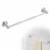 Sumajuc Stainless Steel Towel Rail, Adjustable 40-70 cm Towel Rail Wall Mounted with Screws for Bathroom and Kitchen