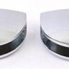 BSM Marketing Multi pack Toughened 6mm Glass Corner Shelves 2 x 300mm (12" approx) shelves