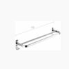 DINGZZ Towel Rack Double Towel Bar Bathroom Fashion Towel Holder Hanger Wall Mounted Polished Chrome