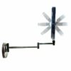 TUKA Wall-Mounted Vanity Mirror 10x Zoom, 8 Inch Foldable Make Up Mirror with or Without Drilling, Two-Sided Bathroom Wall Mount Cosmetic Mirror