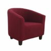 Tub Chair Covers for Armchairs, Armchair Covers Stretch Tub Chair Cover Removable Washable Sofa Couch Cover for Bar Counter Living Room Reception