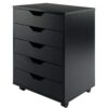 BybAgs Shelfe 5 Layers Modern Storage Cabinet for Clothes Assembly Durable Wardrobe Closet Bedroom Homeniture
