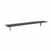 Mount Plus MP-APM-03-01 Top Shelf TV 5-inch Wide Flat Panel Adjustable Clip Mount Holder for Streaming Device, Media Boxes, Speakers and Apple TV