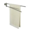 Wenko Bosio 19618100 Towel Rail with 2 Arms Stainless Steel