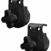 2 Pcs Garden Swing Plastic Fittings, Swing Frame Plastic Fitting to Attach Canopy Frame to Swing Frame, Match Diameter 20-23mm Swing Chair Frame