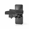Ex-Pro Single Freestanding Speaker Floor Stand Bracket Compatible with/for Sonos One/Sonos Play:1, Fixed Holder with Cable Management - White