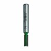 Trend CraftPro Straight Two Flute Router Cutter Bit, 1/4 Inch Shank, 18mm Cut Diameter & 25mm Cut Length, Tungsten Carbide Tipped, C028AX1/4TC