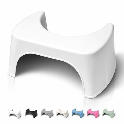 Well Care Toilet Stool for adults - Bathroom Foot Step for Squatting - Stoolie for Squat posture to relieve Constipation - Made in France from Re