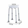 Bath Stools,Bathroom Anti-Skid Portable Folding Chair Pregnant Women Elderly Light Shower Chair