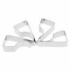 WOWOWO Table Cloth Clips 4Pcs Stainless Steel Table Cloth Tablecloth Clip Clamps Holder For Party Wedding